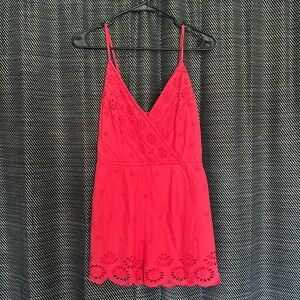 RED/PINK ROMPER